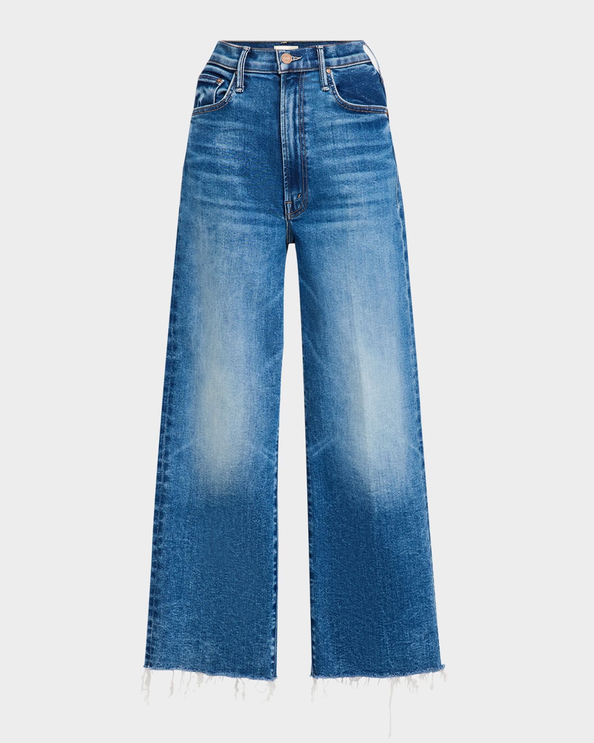 Mother The Weekender Fray A Groovy Kind Of Love Jeans In Bitchn