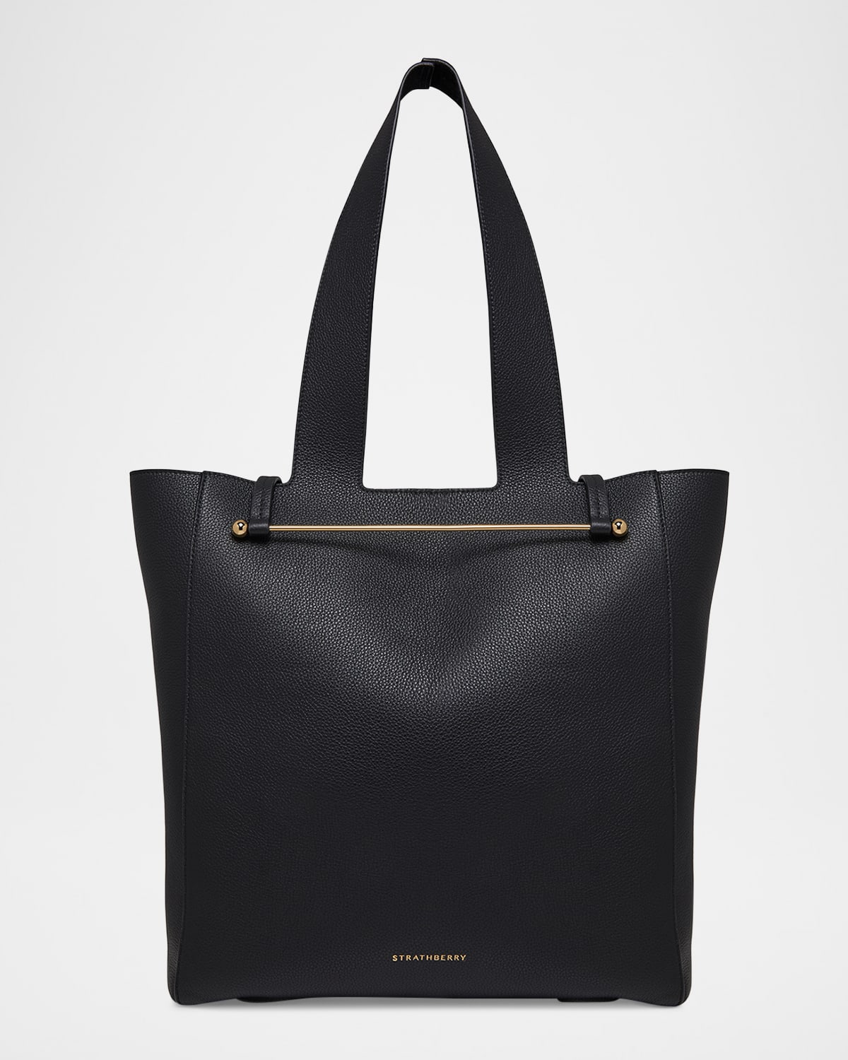 Melody Grained Leather Tote Bag