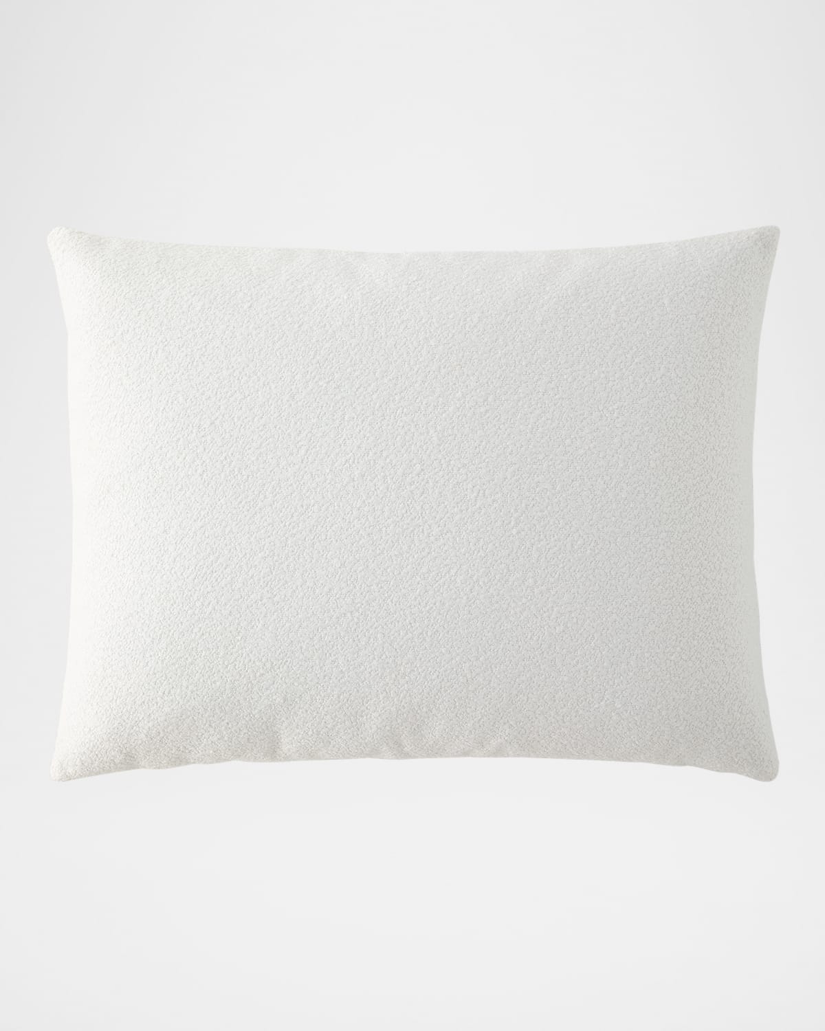 Tl At Home Boucle Standard Sham In White