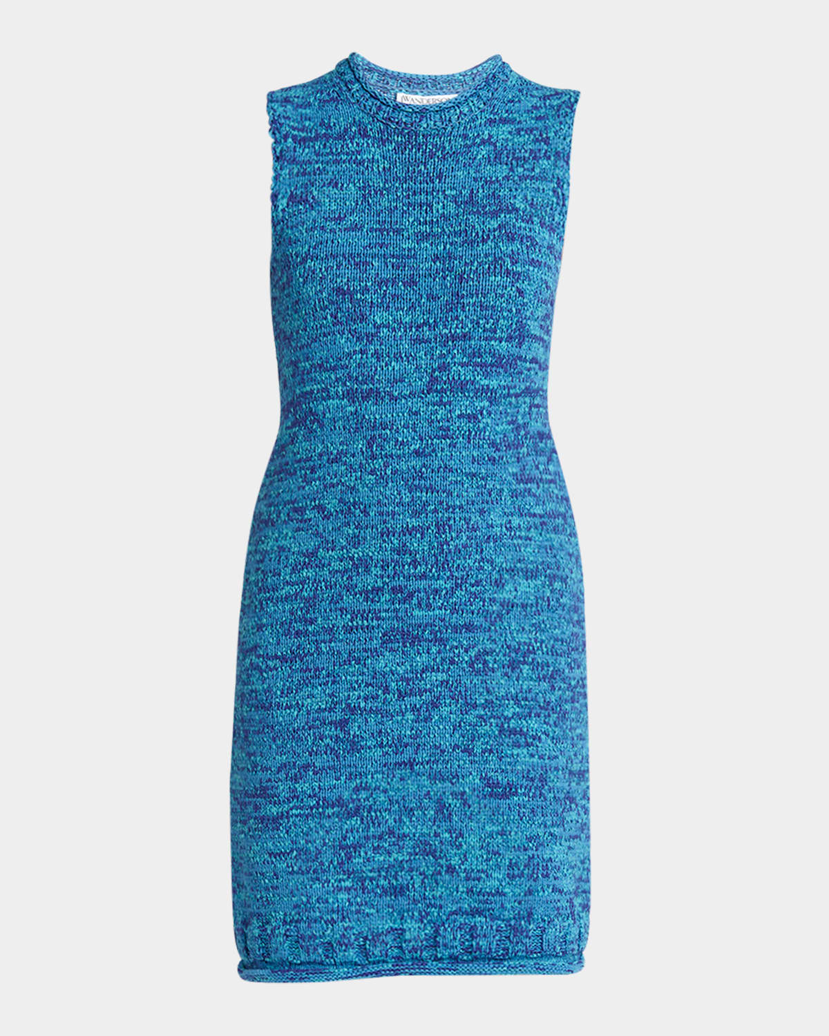 Space Dye Knit Sleeveless Mini Dress