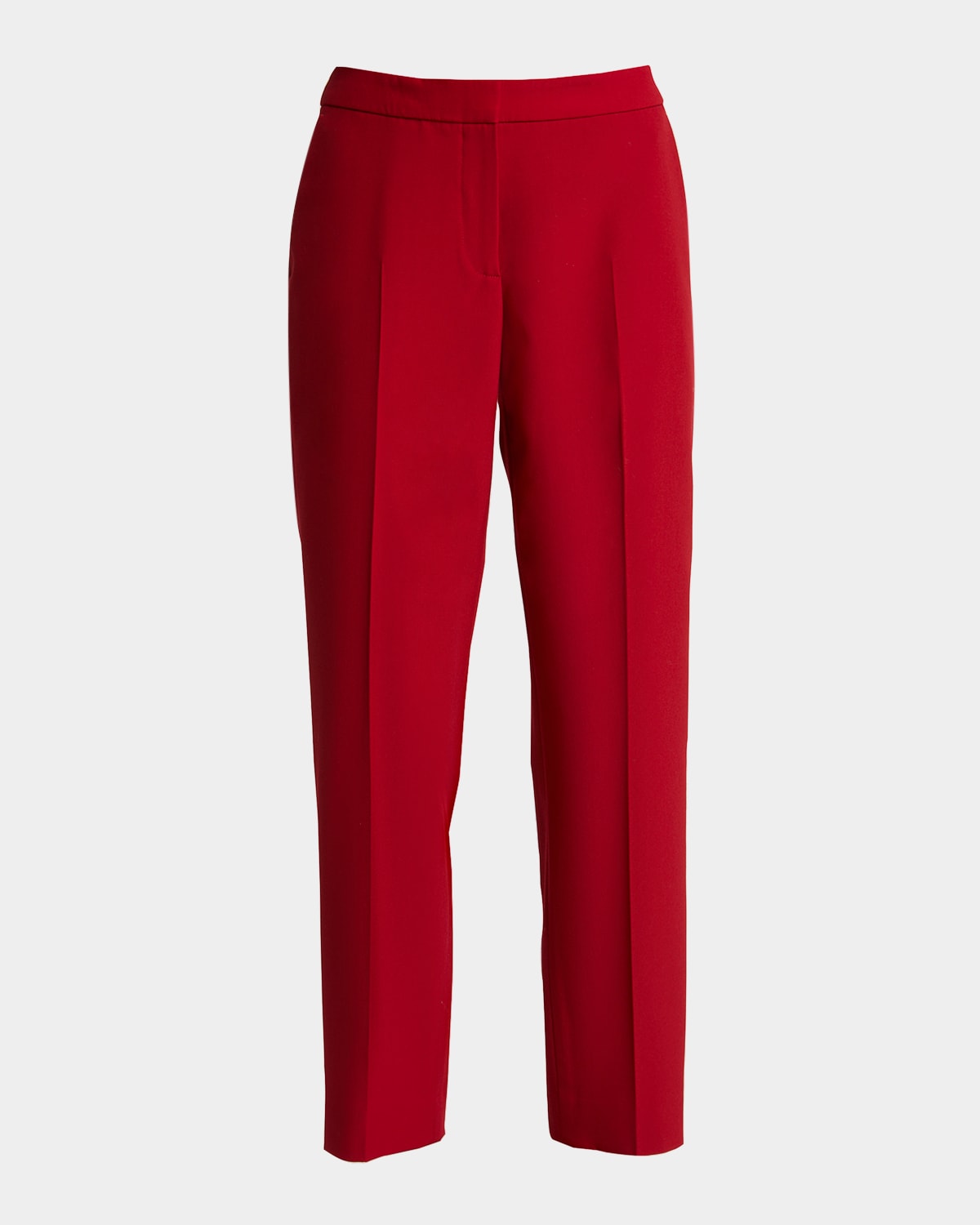 Dries Van Noten Poumas Straight Leg Wool Trousers