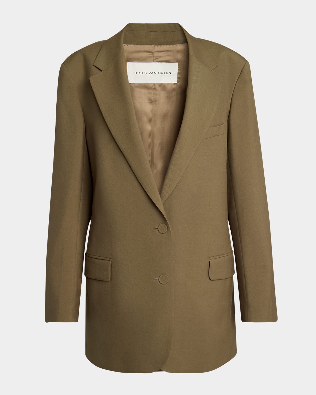 Basti Oversized Mohair Wool Jacket