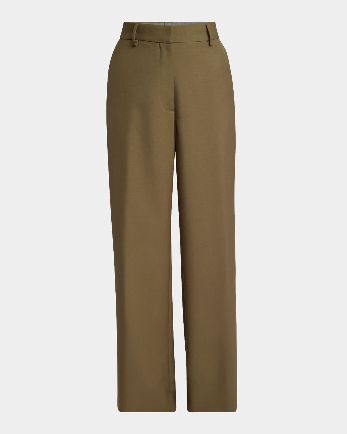 Dries Van Noten Paxy Straight-leg Mohair Wool Pants