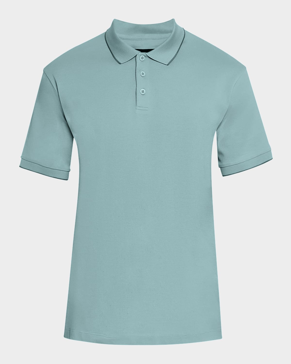 Men's Tipped Pique Polo Shirt