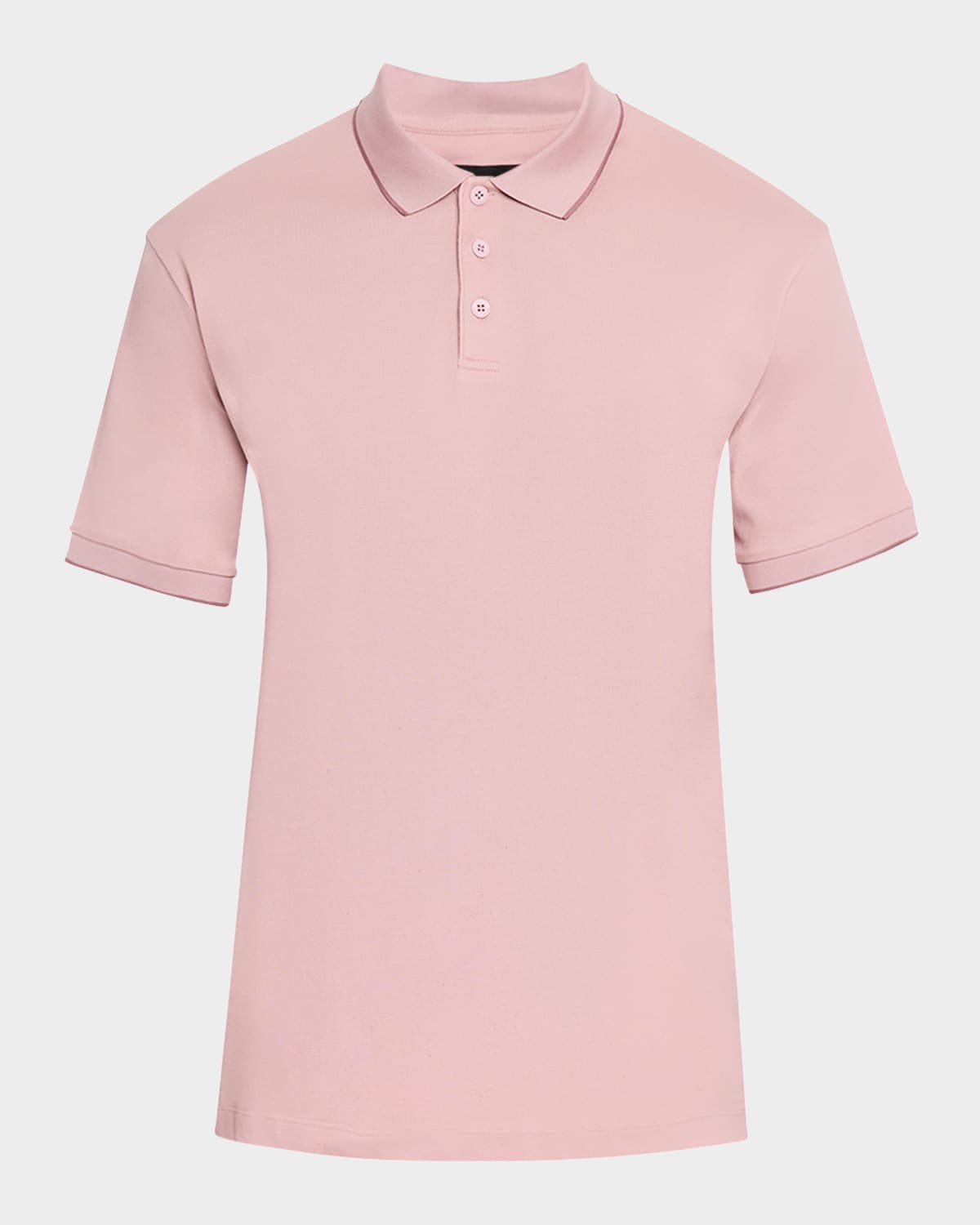 Men's Tipped Pique Polo Shirt