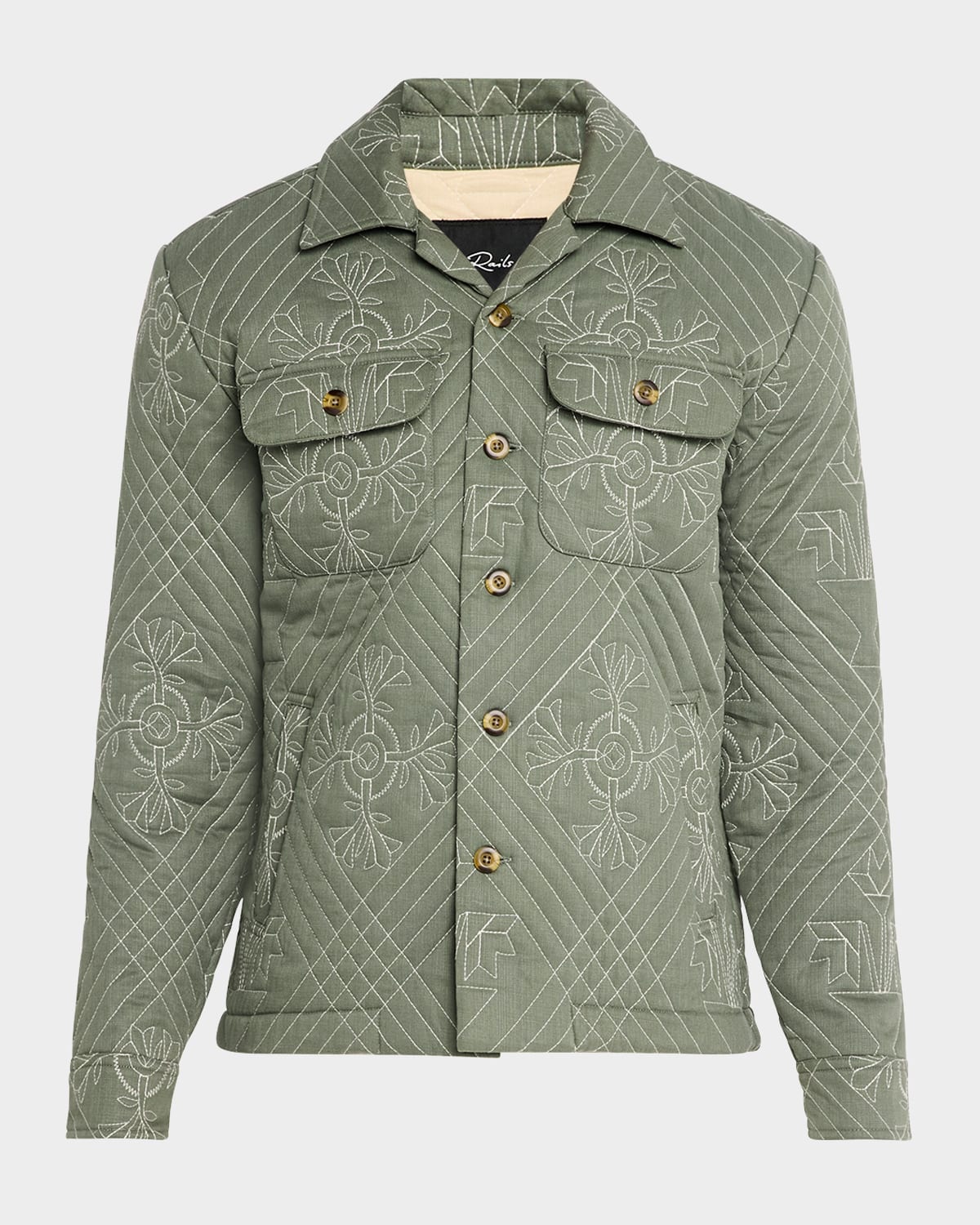 Men's Claude Quilted Overshirt