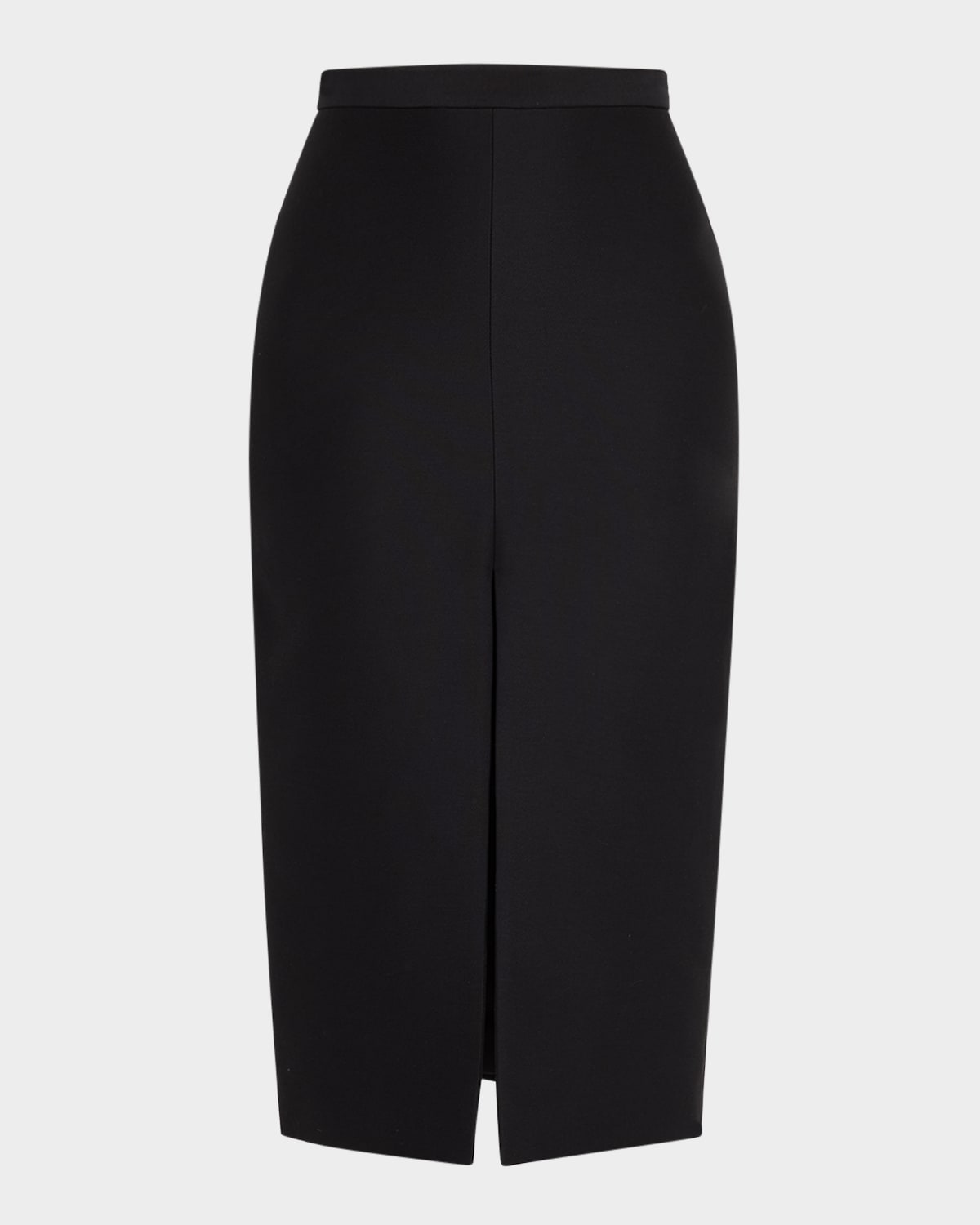 Zorzi Cotton-Silk Midi Skirt
