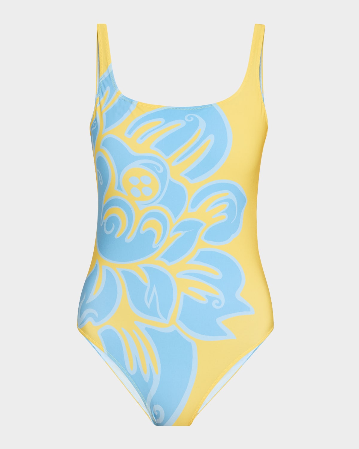 Floral One-Piece Swimsuit
