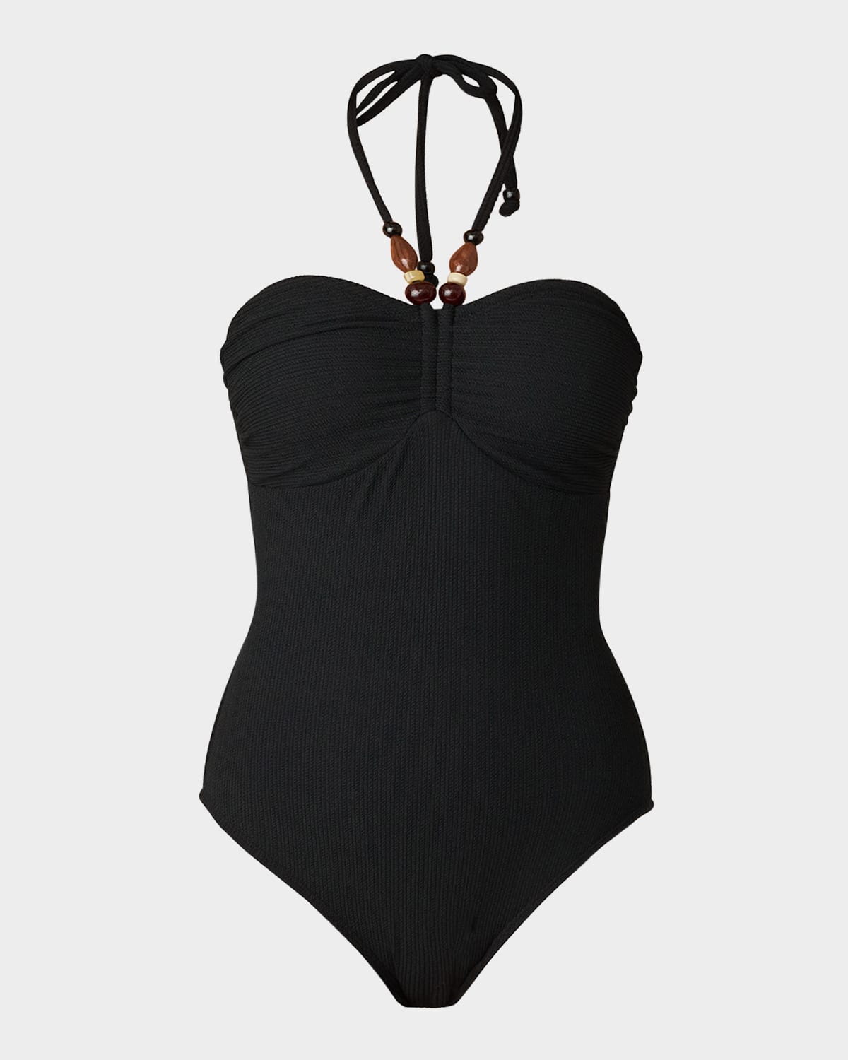 Cinched One-Piece Swimsuit