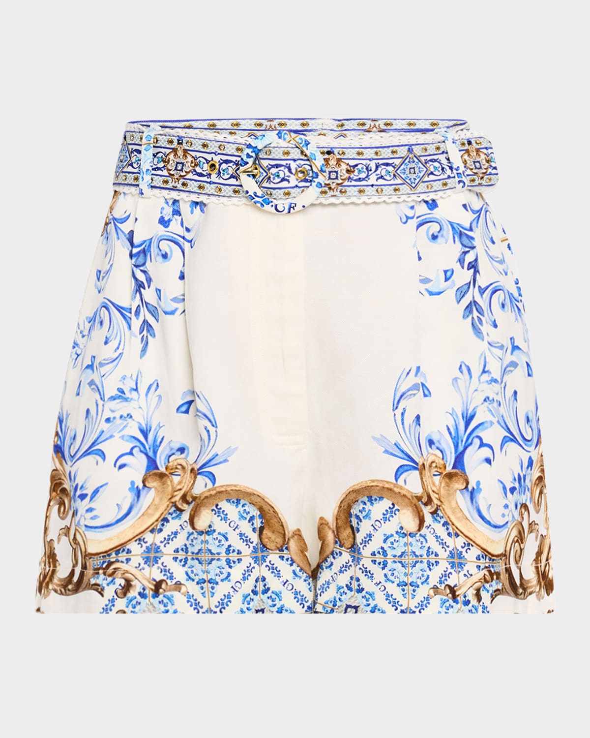 Shop Camilla Azul Adventures Tuck Front Shorts