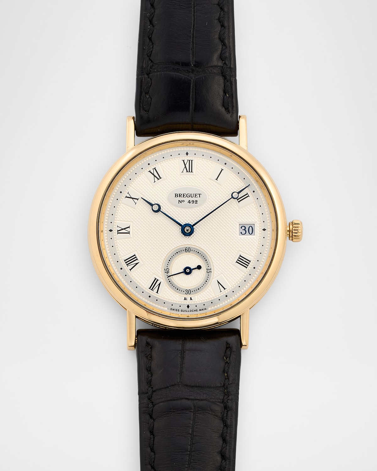 Breguet 18K Yellow Gold Classique 34mm Vintage 1990s Watch