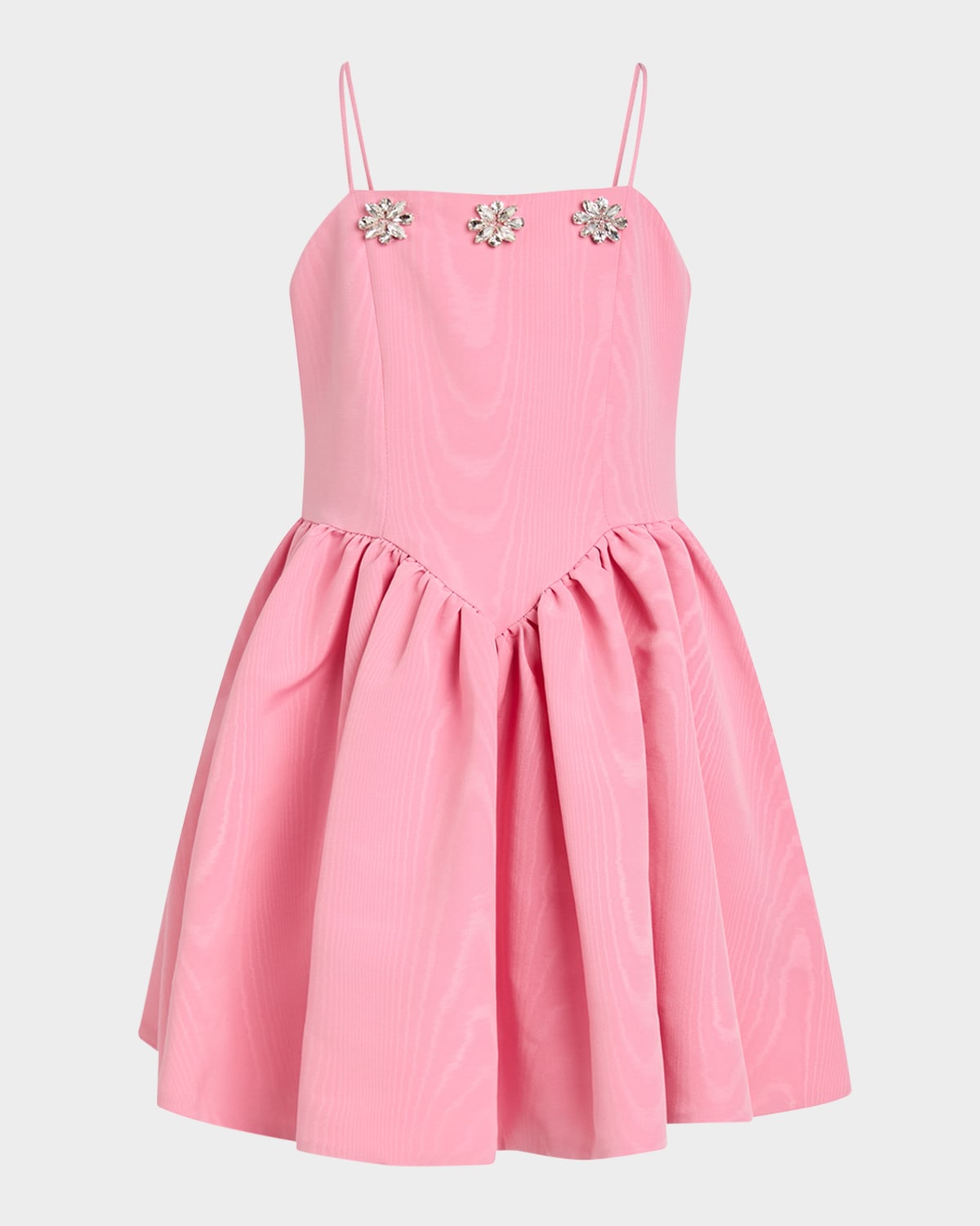 Bardot Junior Girl's Eden Floral Embellished Mini Dress In Bubblegum