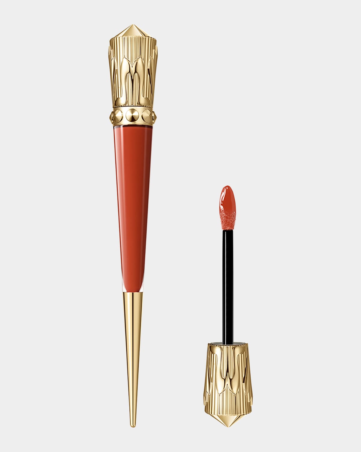 CHRISTIAN LOUBOUTIN ROUGE STILETTO VINYL GLOSS 