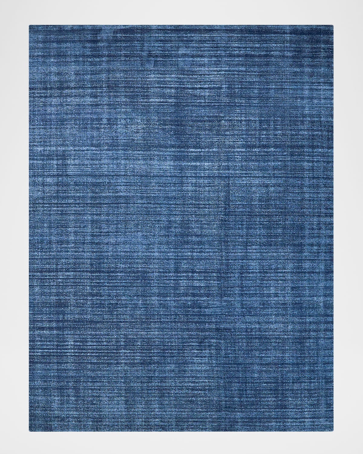 Exquisite Rugs Martelli Modern Hand-loomed Navy Rug, 8' X 10' In Navy