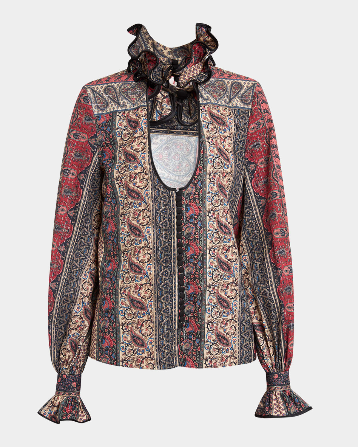 Valentino Paisley Print Shirt