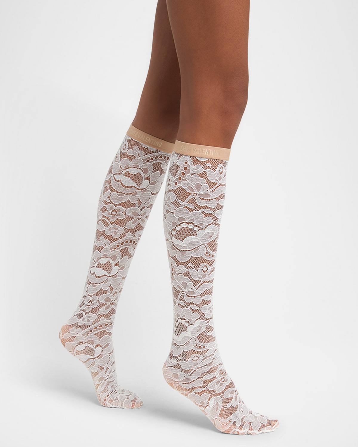 Rebrode Lace Knee-High Socks