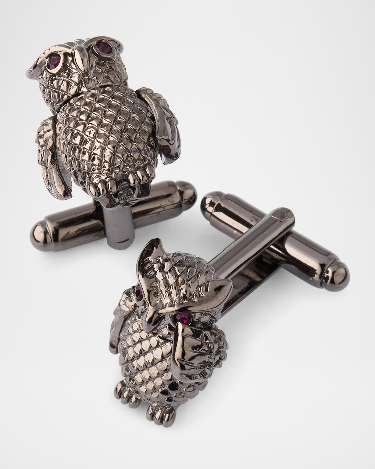 Men's Owl Moving Wings Cufflinks