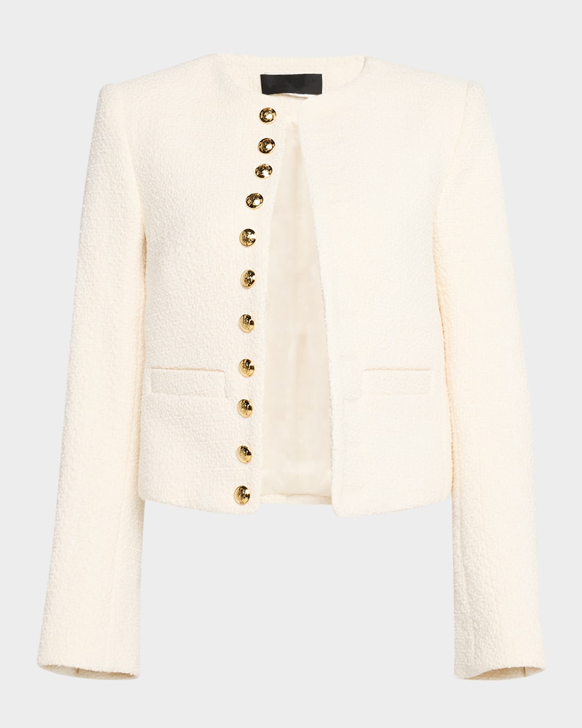 Nili Lotan Patti Open-front Short Jacket