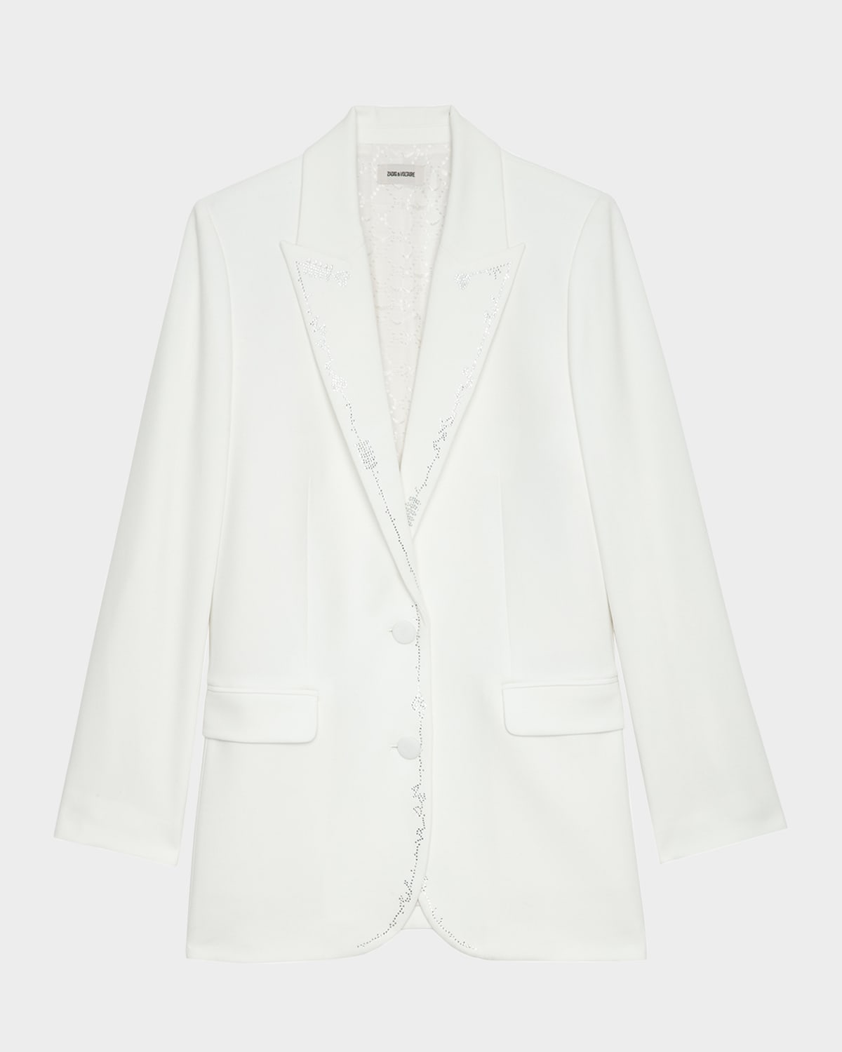 Zadig & Voltaire Viva Embellished Blazer In Judo