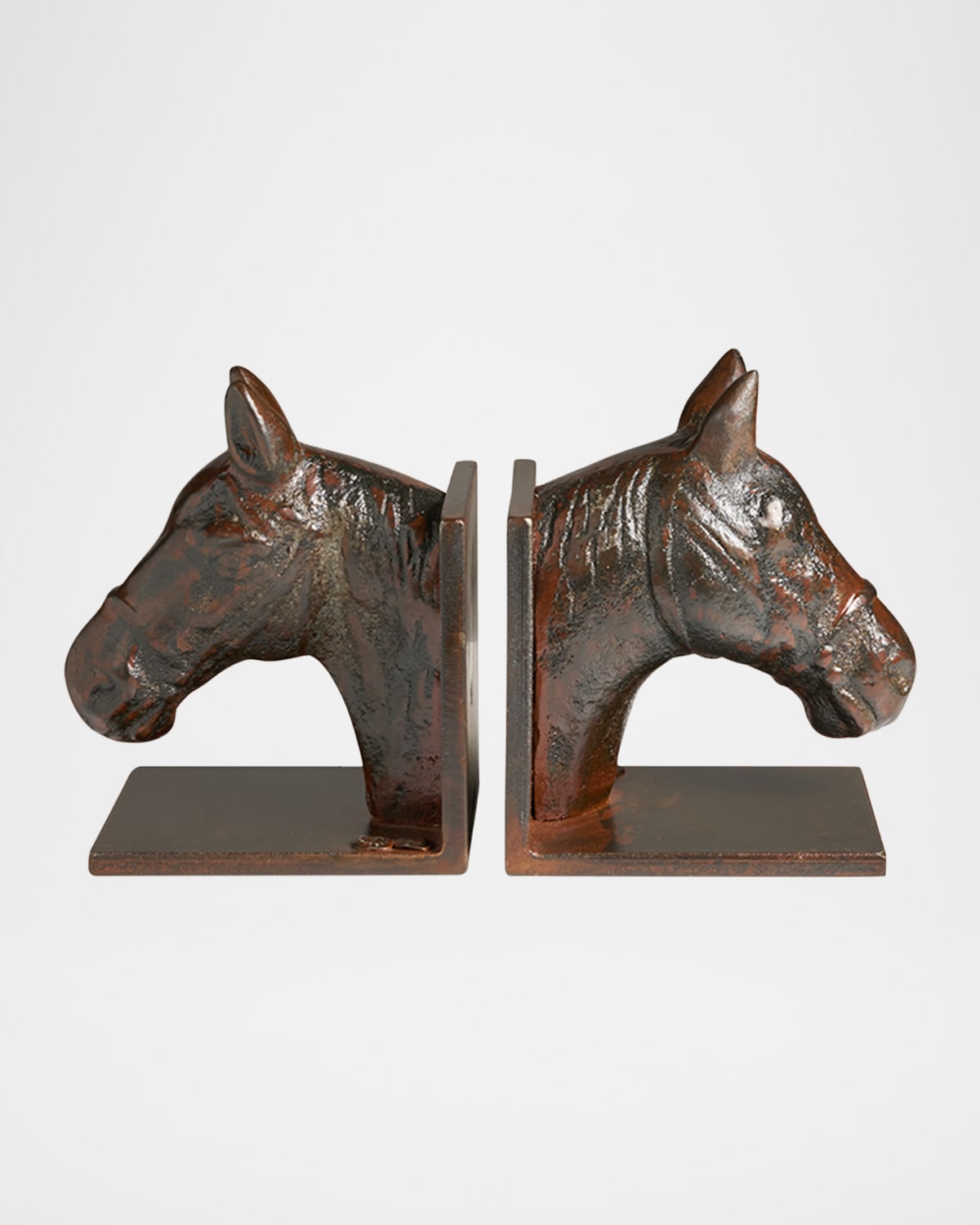 Jan Barboglio Triple Corona Book Ends, Set Of 2 In Natural