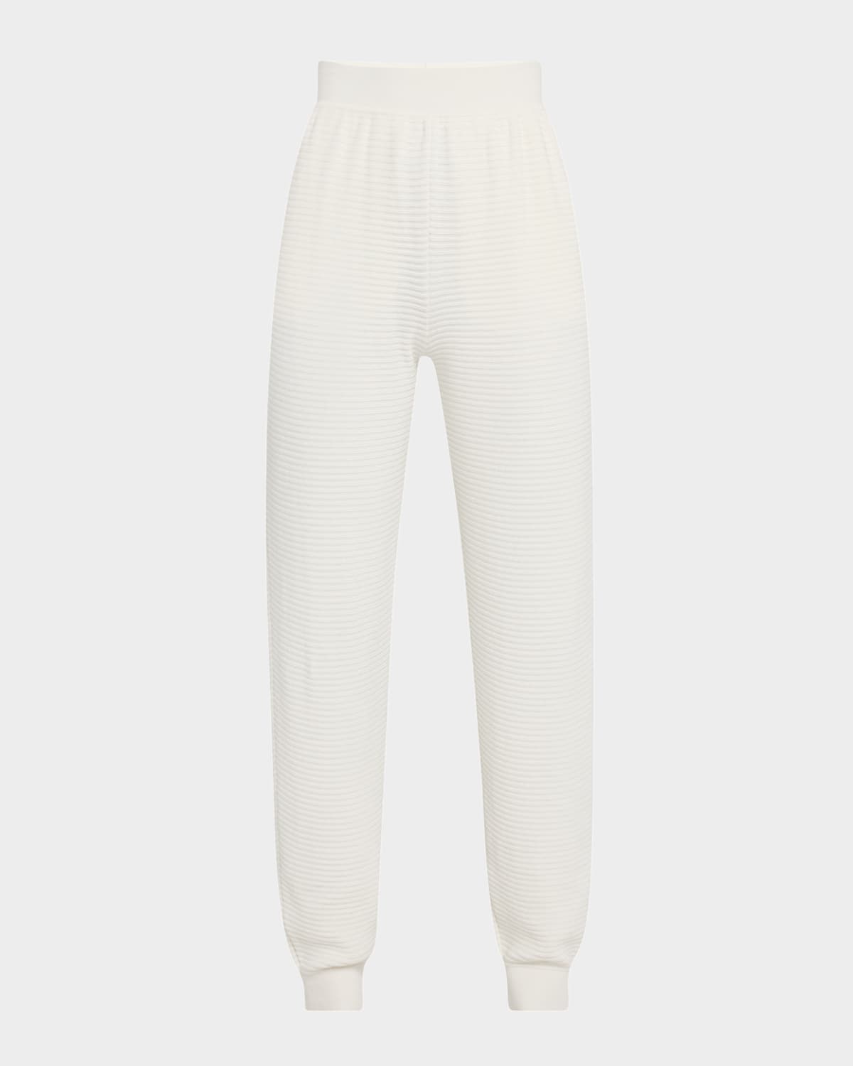 Loro Piana Dora Baltea Silk-cotton Jogger Trousers In 1511 Thrush
