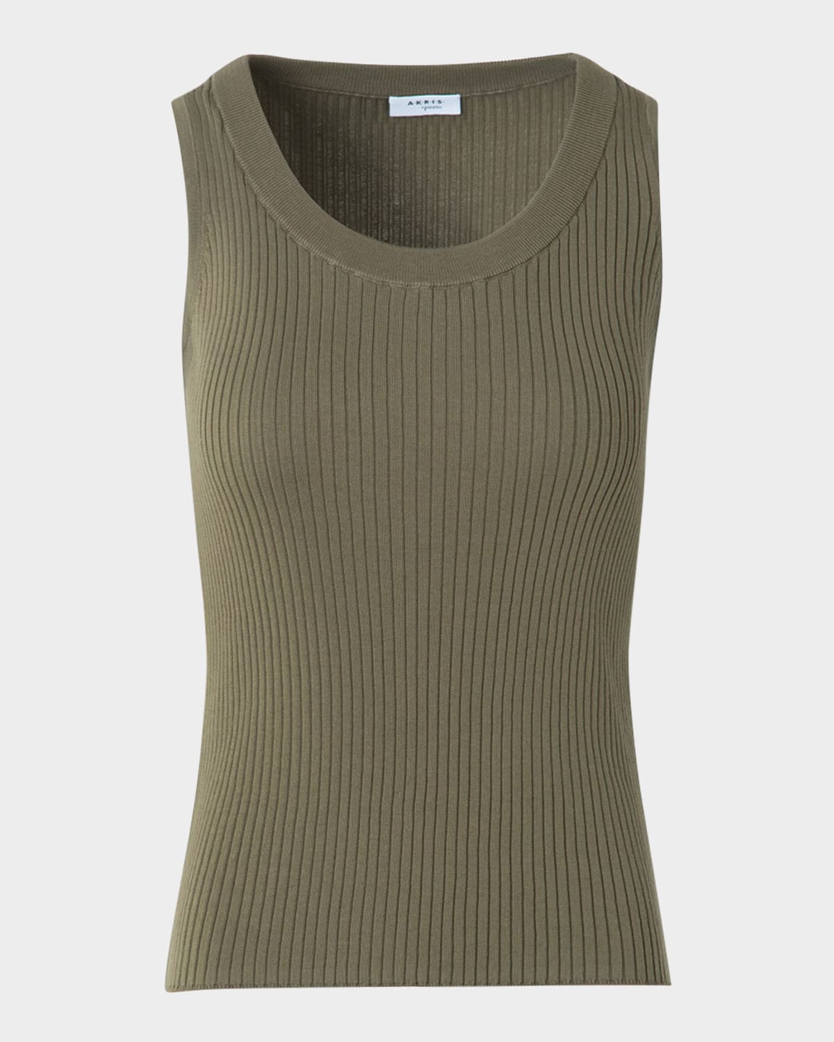 Twisted Rib Knit Tank Top