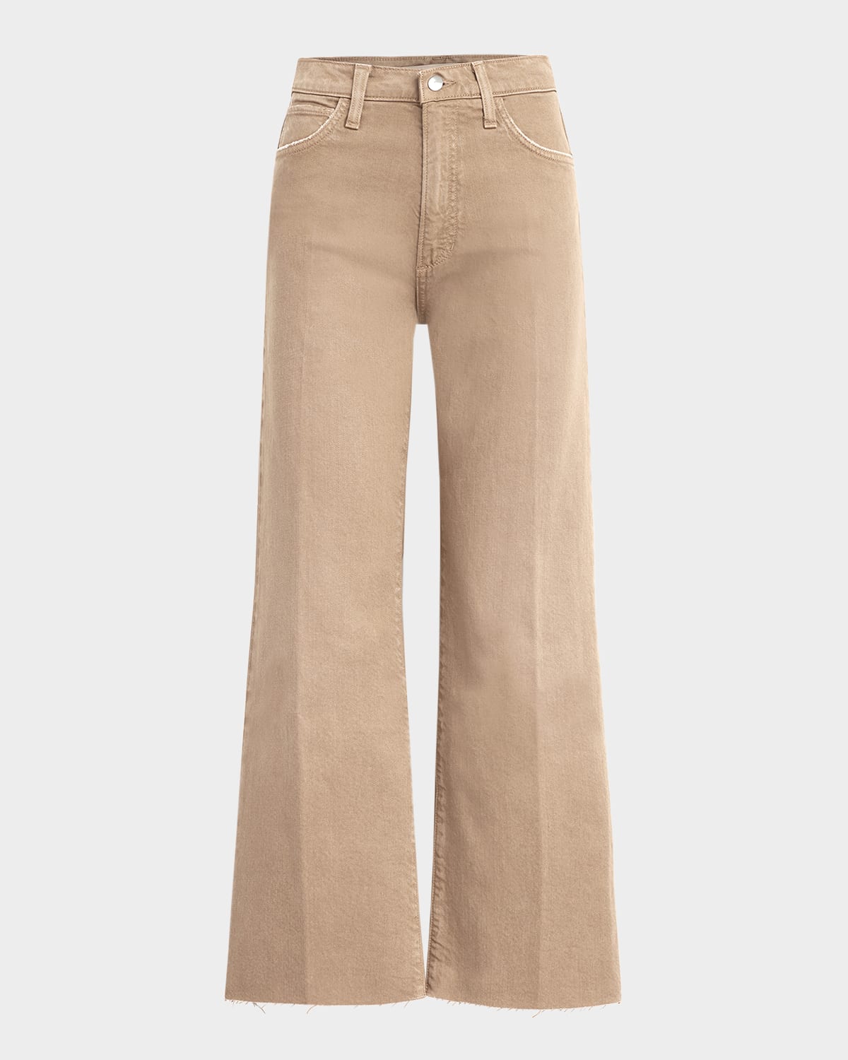 Joe's Jeans The Blake Cropped Wide-leg Jeans In Ginger Root