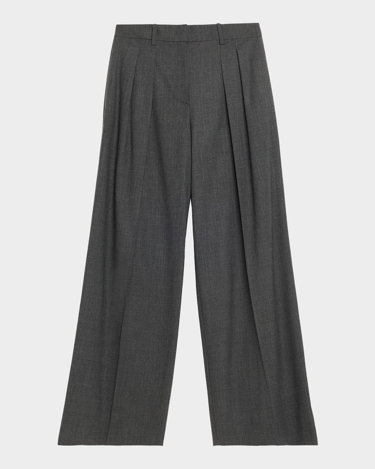 Michael Kors Super Cashmere Long-sleeve T-shirt In Gray