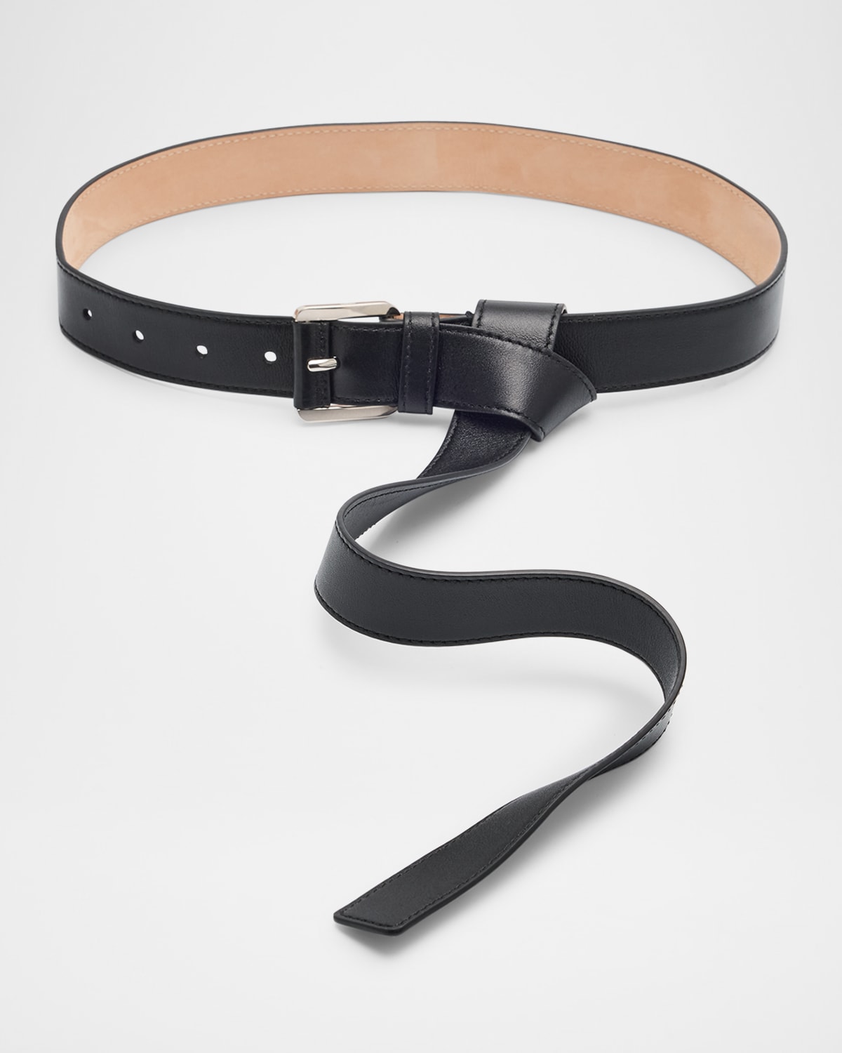 Jodi Shiny Nappa Wrap Belt