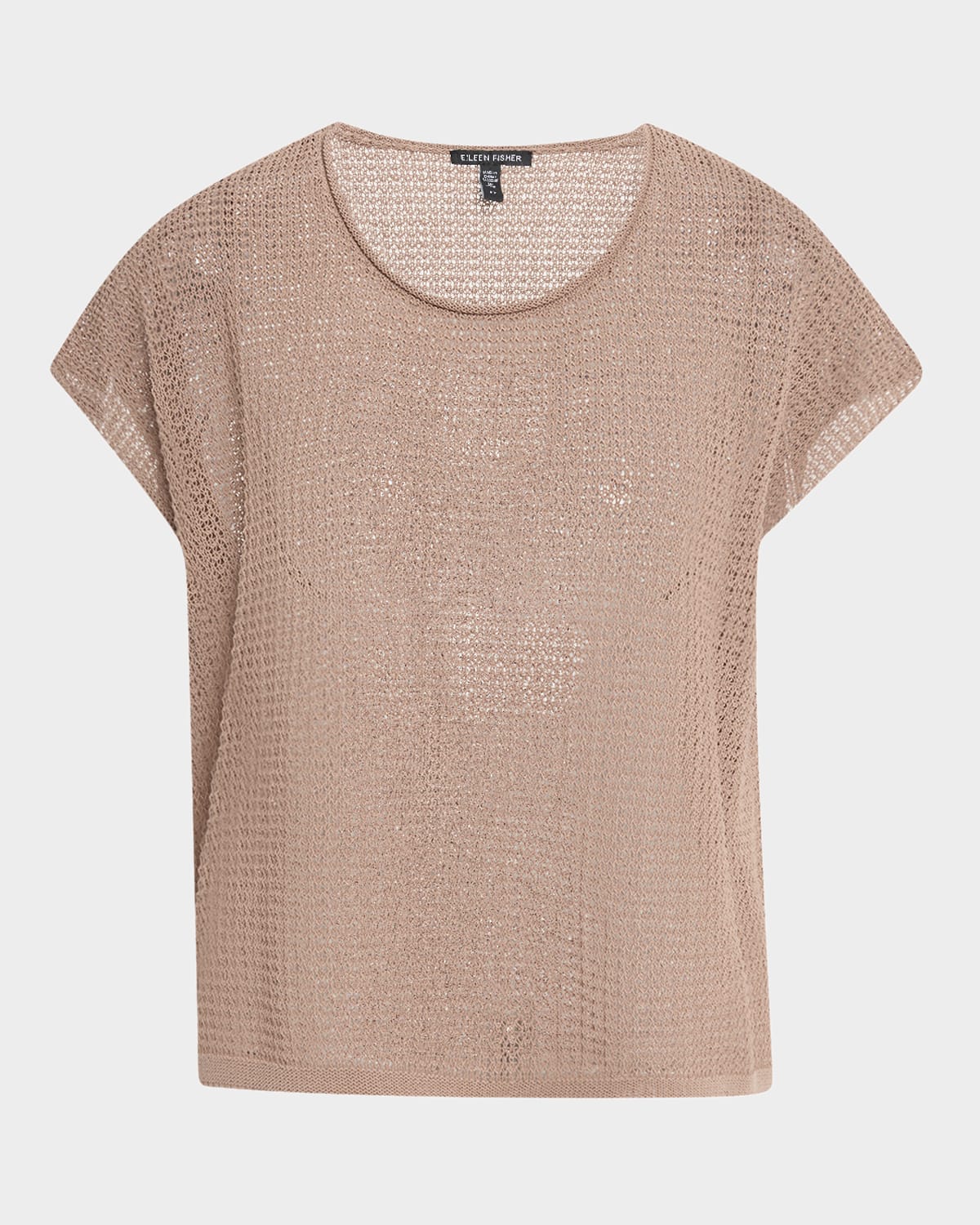 Crewneck Organic Cotton Cord Sweater