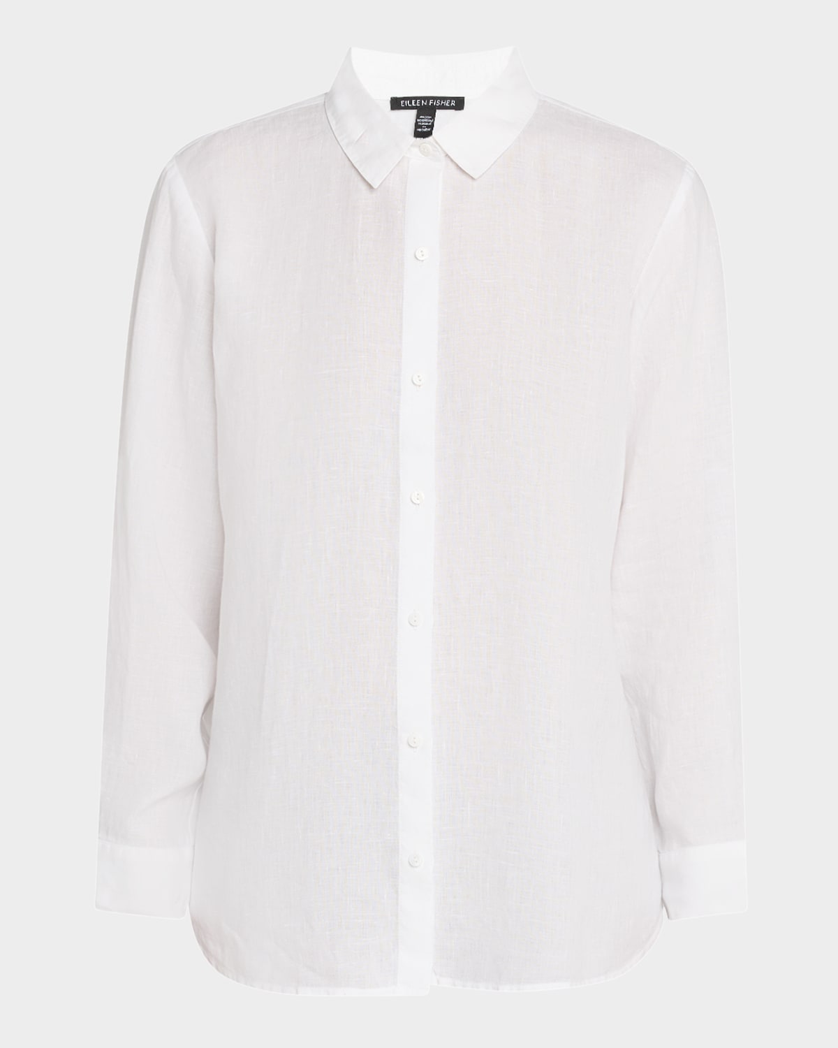 Button-Down Organic Linen Shirt