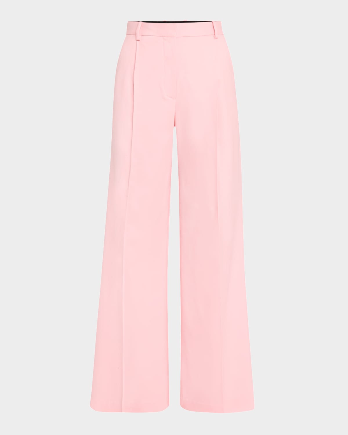 Argent Pleated Wide-leg Seasonless Wool Trousers