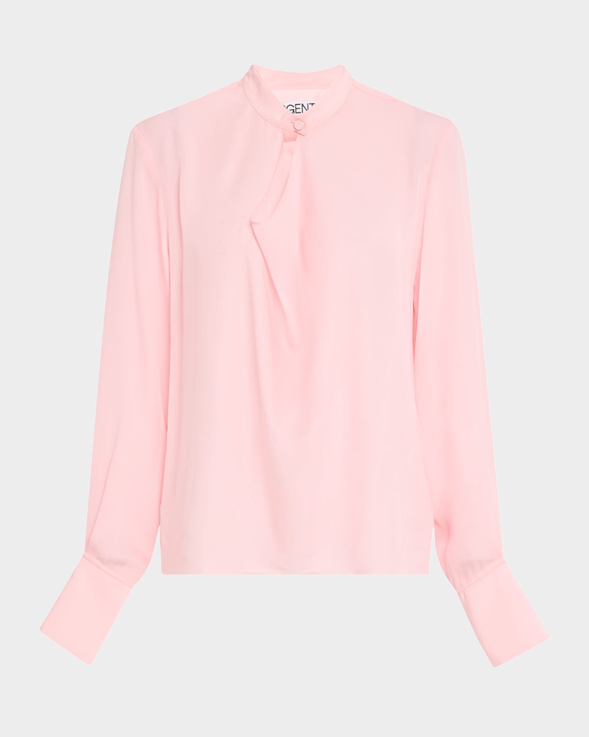 Cutout Silk Double Georgette Blouse