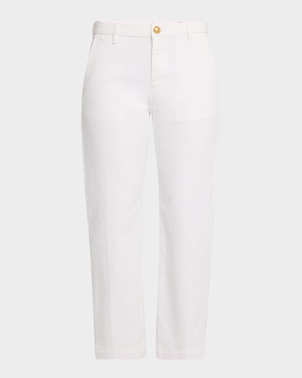 Hope Straight-Leg Stretch Cotton Pants