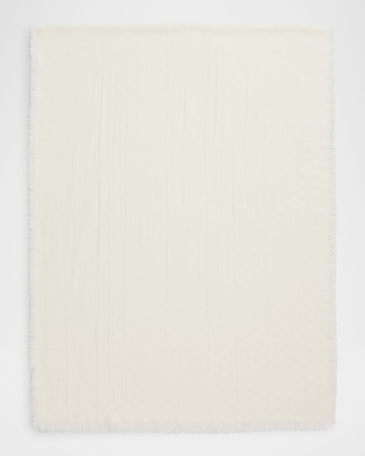 MAX MARA UMES MONOGRAM-PRINT WOOL SCARF 