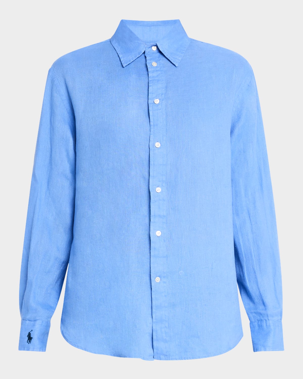 POLO RALPH LAUREN OVERSIZE FIT LINEN SHIRT 