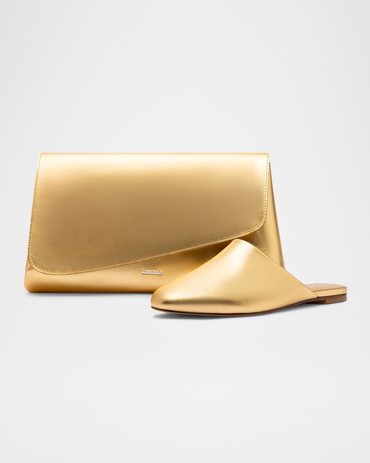 Venice Metallic Ballerina Mules