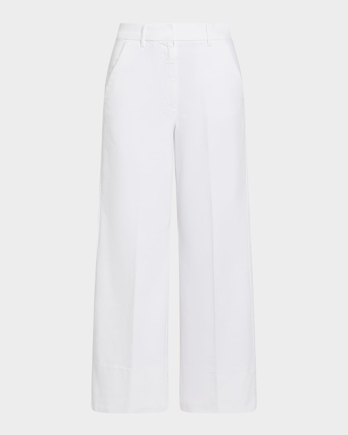 Reseda1 Cropped Wide-Leg Pants