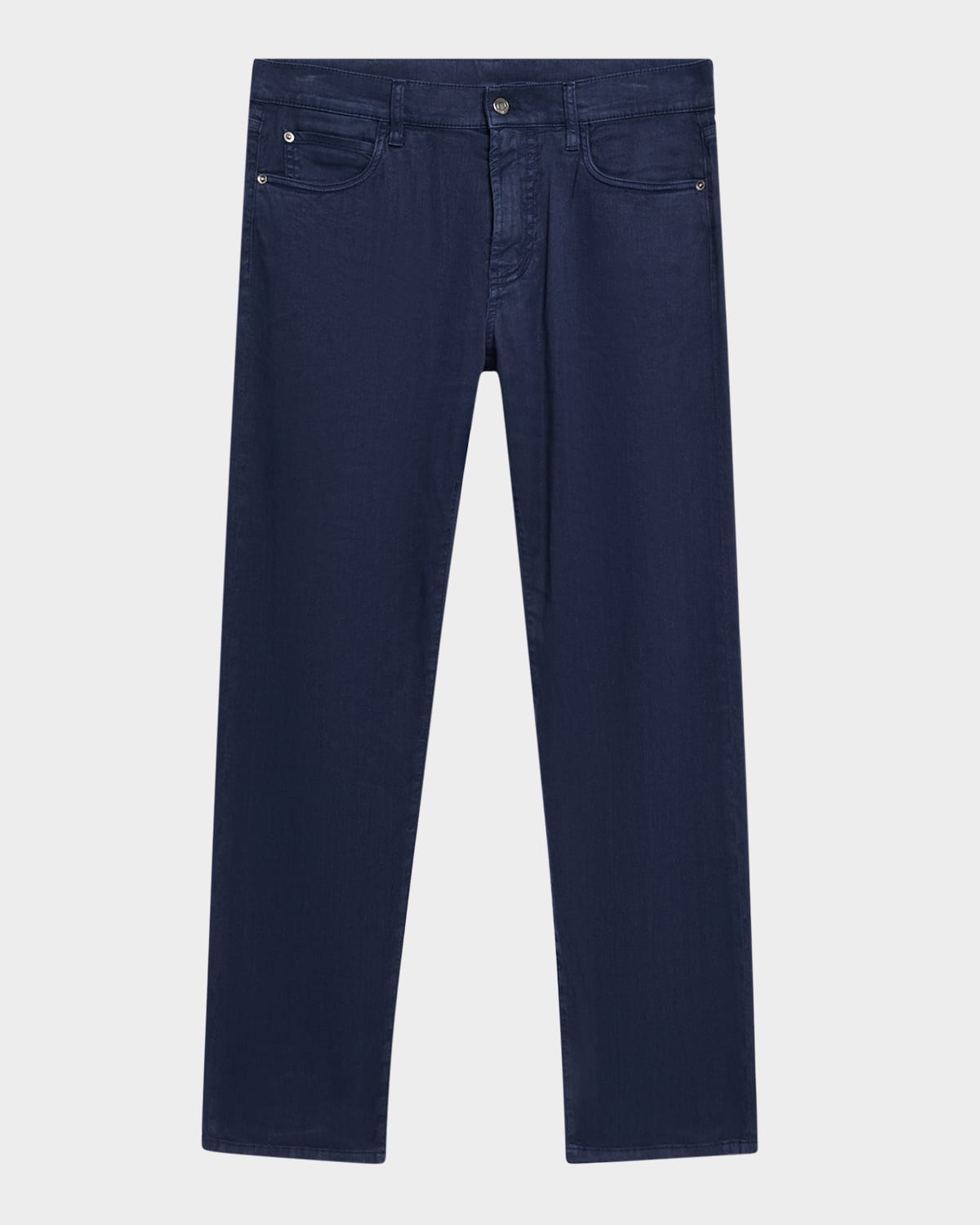 Men's Quarona Linen and Cotton Stretch Five-Pocket Pants