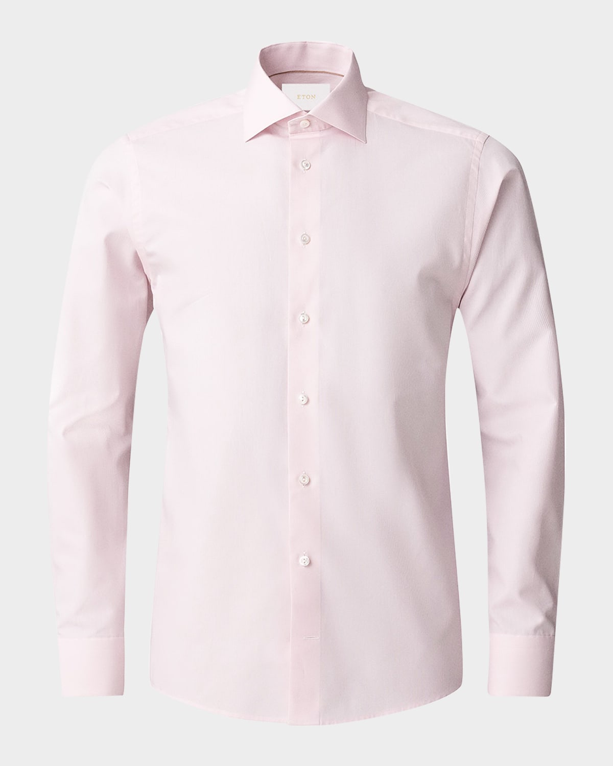 Men's Elevated Stripe Pique Contemporary-Fit Dress Shirt