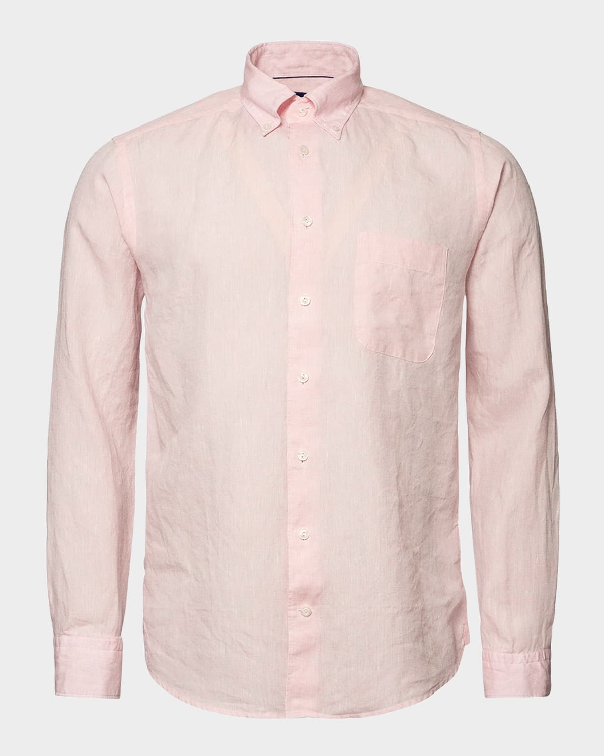 Eton Men's Signature Linen Contemporary Fit Casual Button-down Shirt