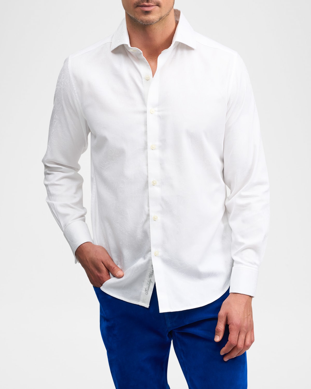 Men's Waycross Jacquard Sport Shirt