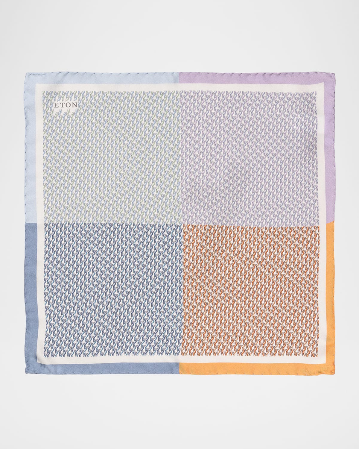 Men's Four-Sided Silk Pocket Square