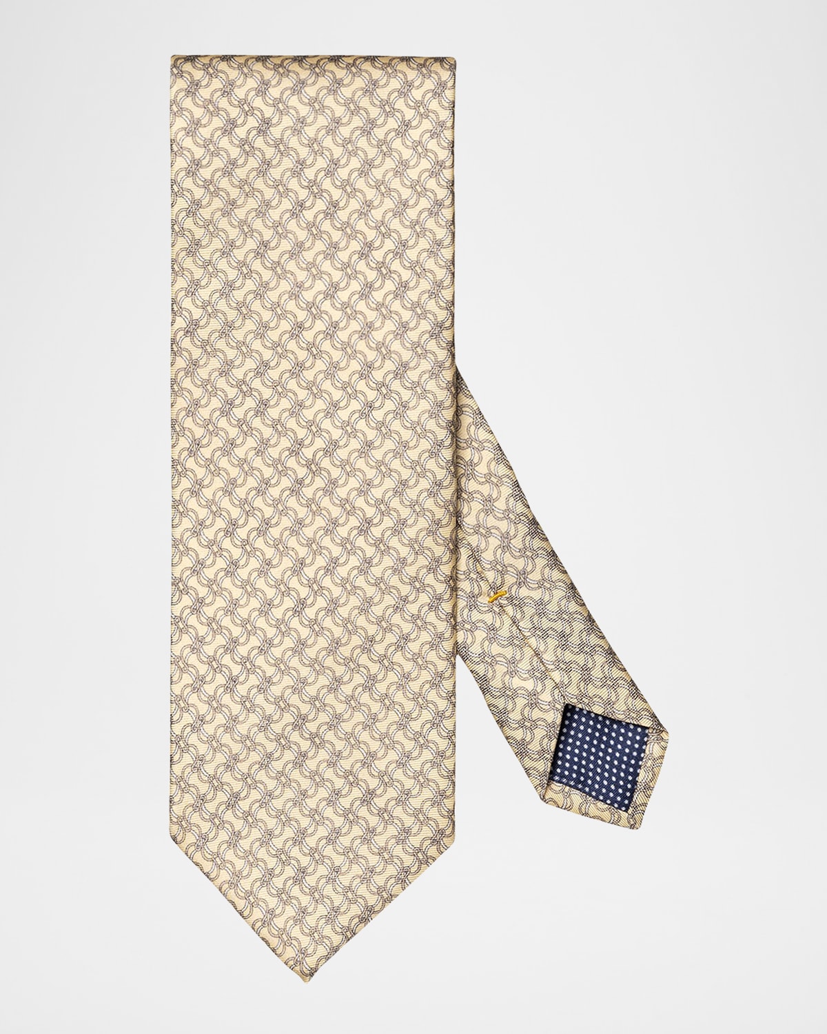 Men's Geometric Silk Tie