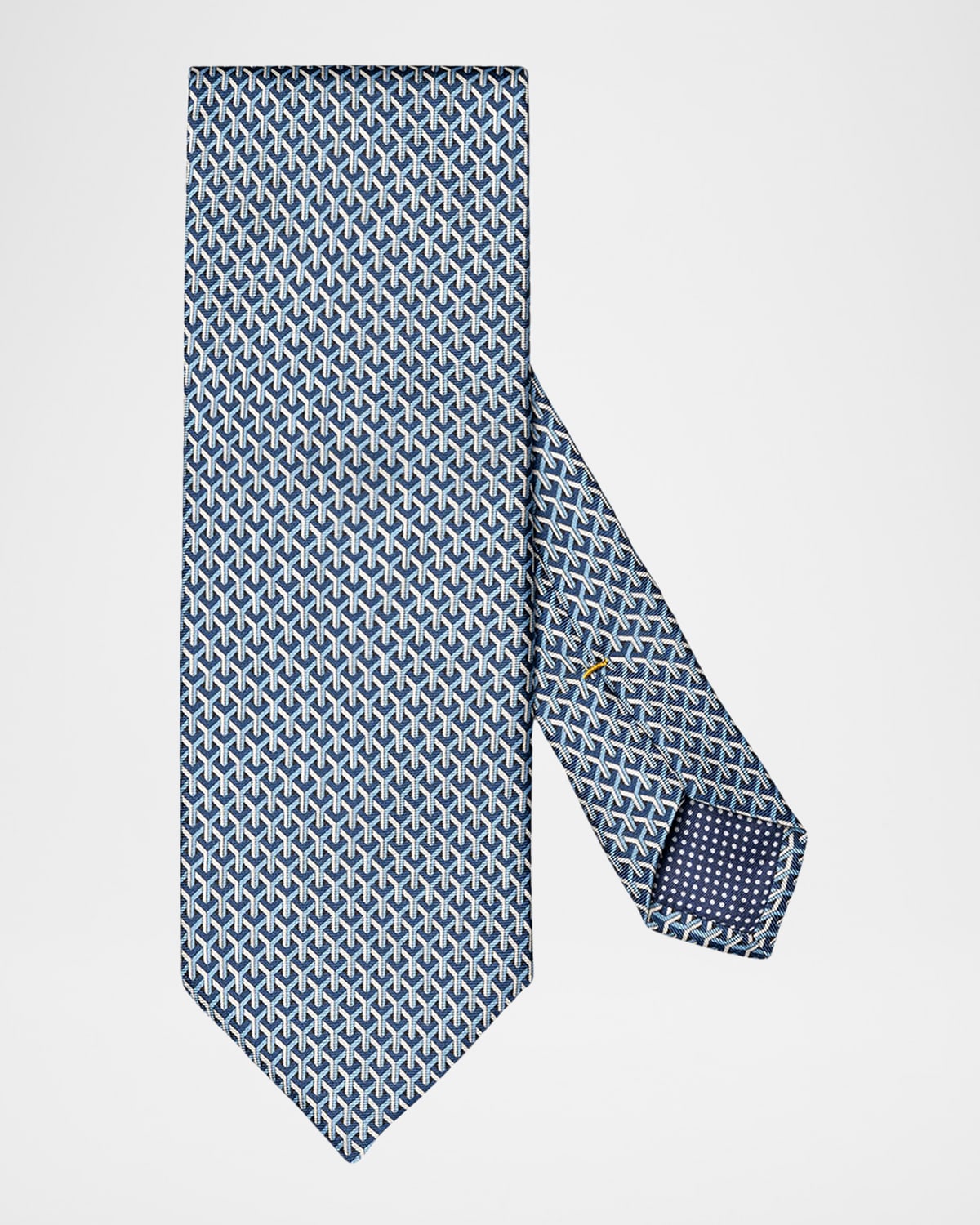 Men's Geometric Silk Tie