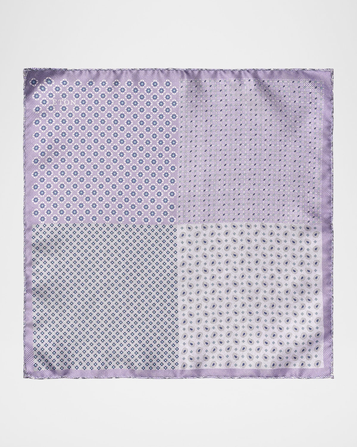 Men's Four-Sided Silk Pocket Square