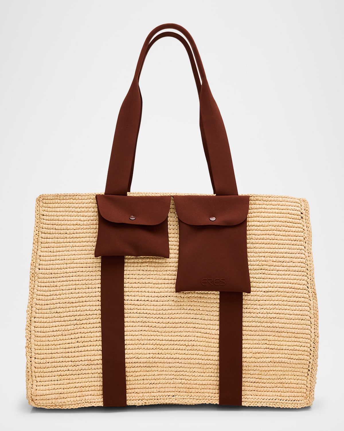 Voyageur Beach Basket Tote Bag
