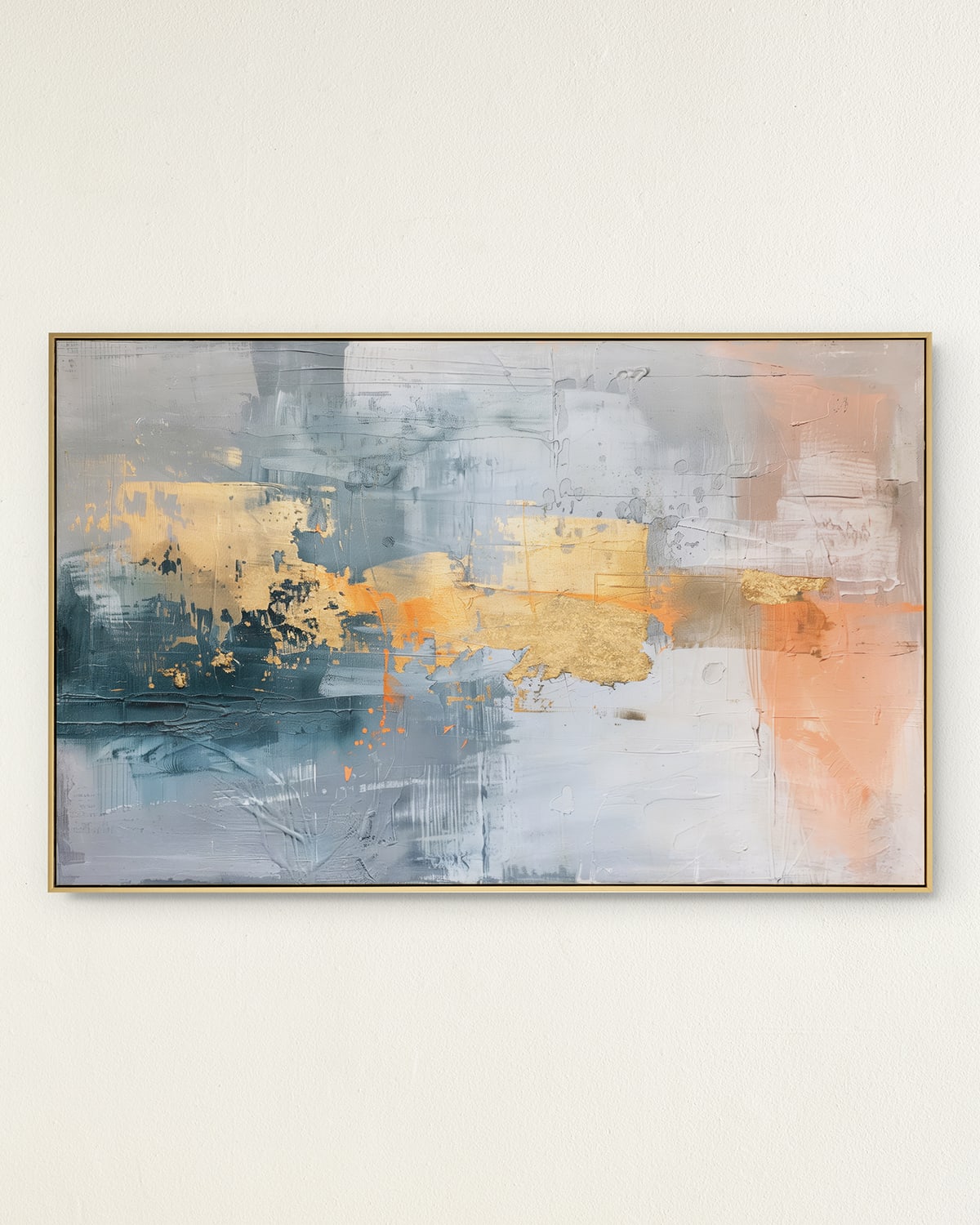 John-richard Collection Structure Framed Giclee By Philippe Hugonnard In Blue/grey/pink