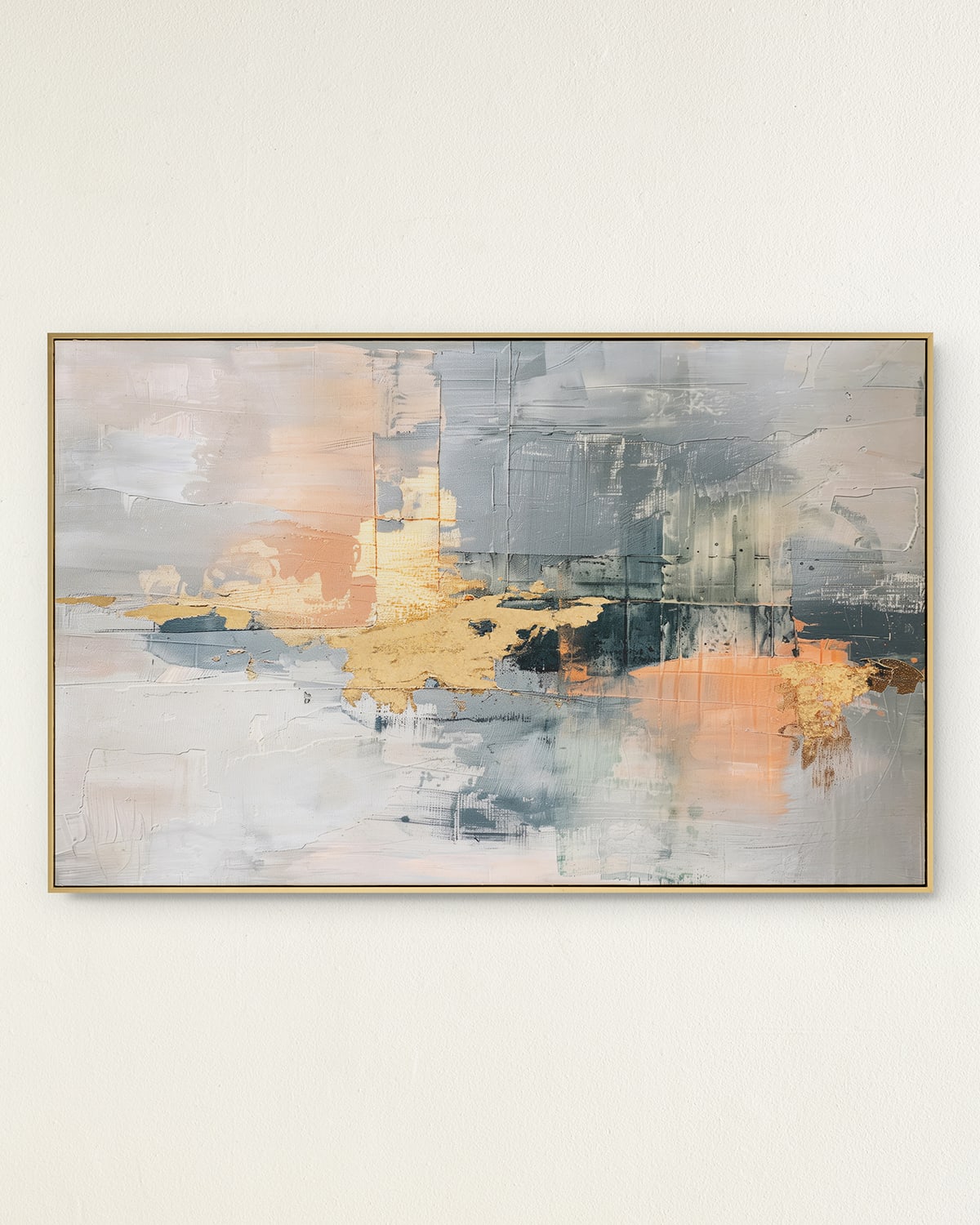 John-richard Collection Form Framed Giclee By Philippe Hugonnard In Blue/grey/pink