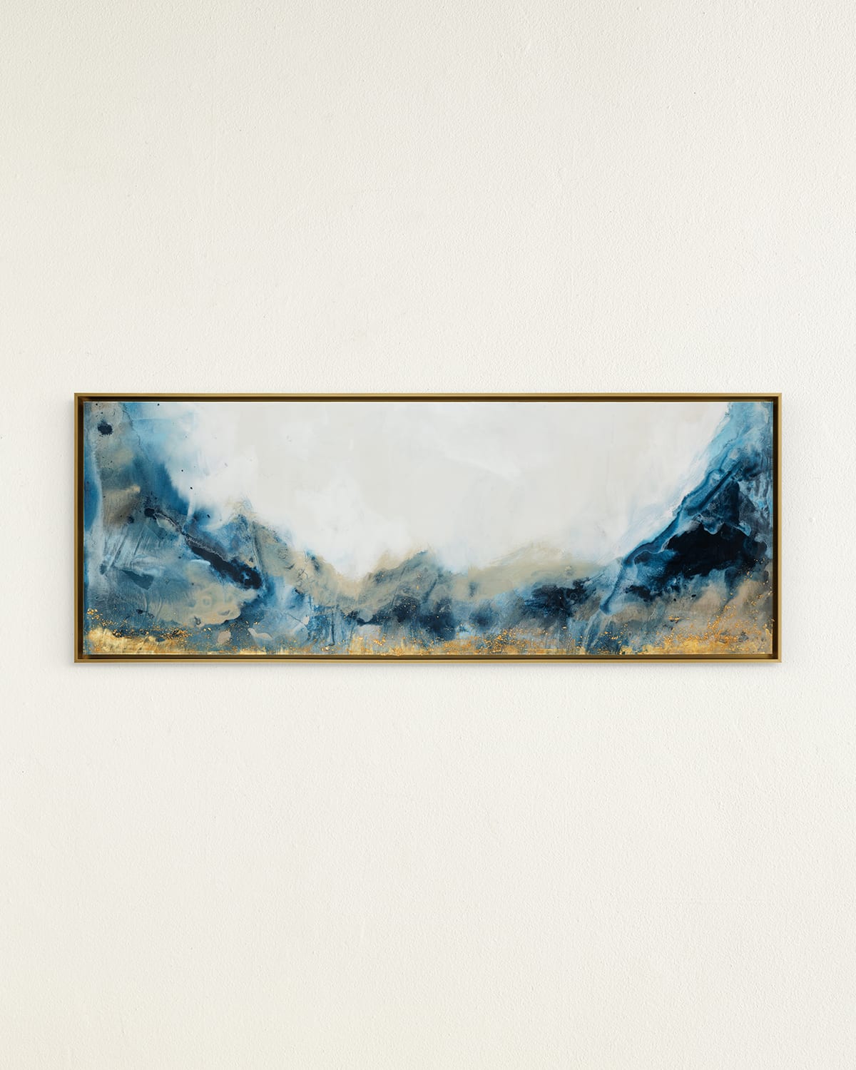 John-richard Collection Cosmic Magic I Framed Giclee In Blue